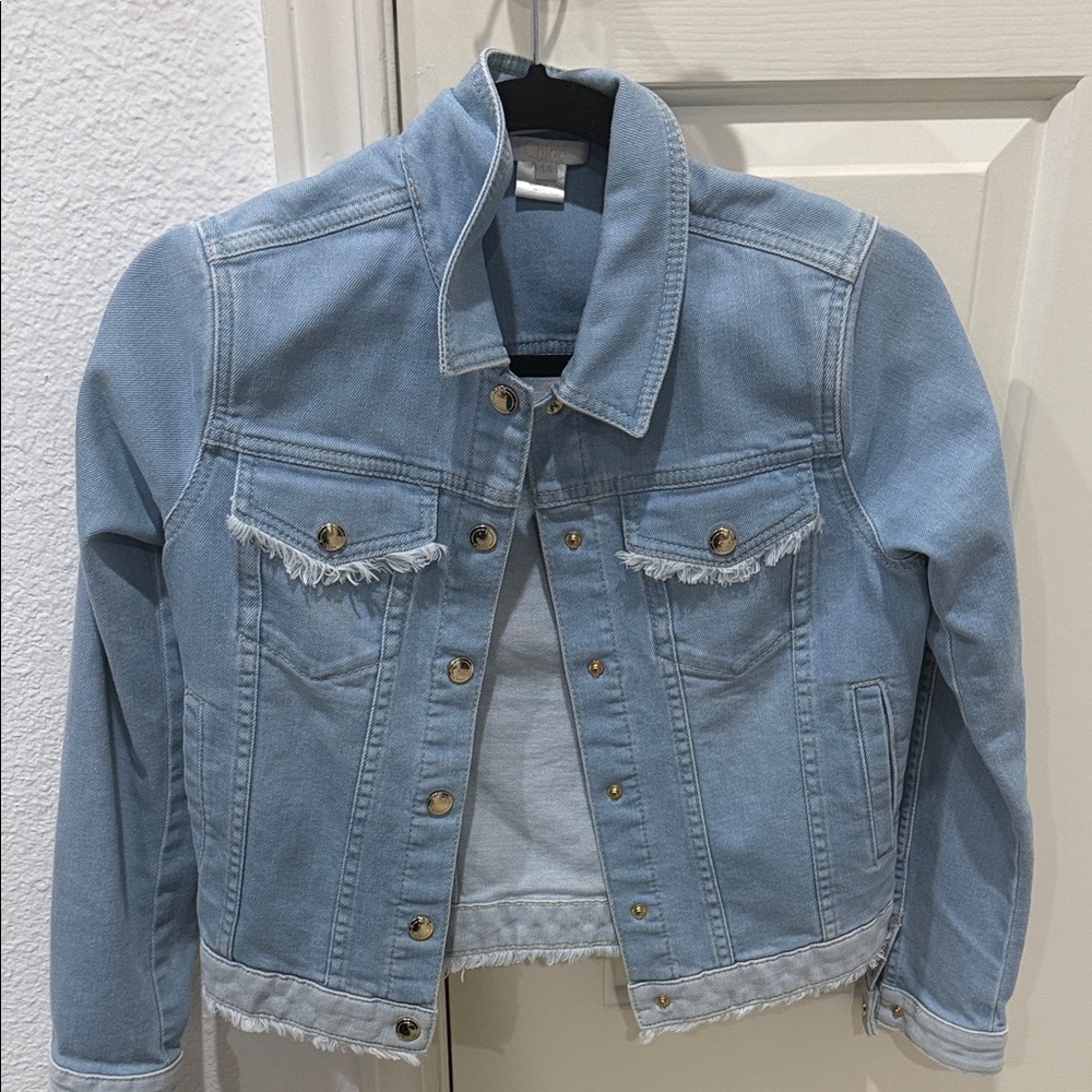 Chloe Sky Blue Denim Jacket